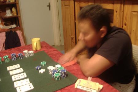 une parie de poker avec patoche mon amie