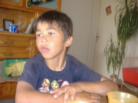 Ben oui car j'ai chaud j'ai corut avec mes pottes