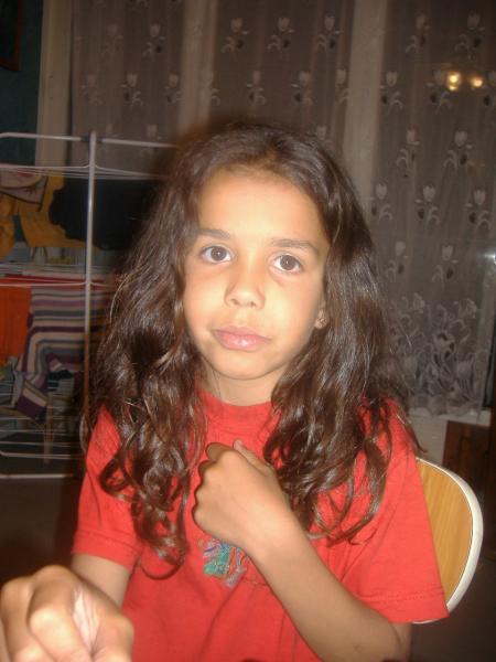 Ma fille qui nous observe