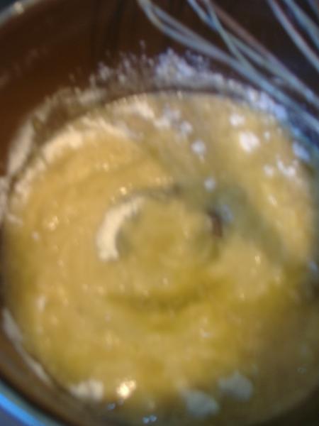 remuer le tout pour qu'aucun grumeaux ne reste