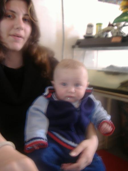 Sabrina et son fils t�ho 