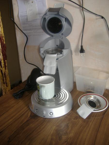 La nouvelle cafeti�re mon amie patoch