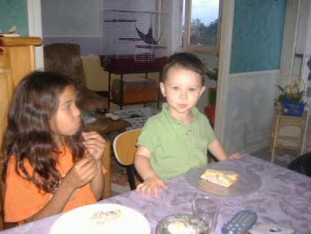 les sauts donnent fain