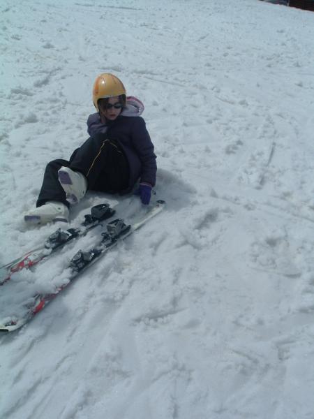 on se rechausse apr�s la chutte